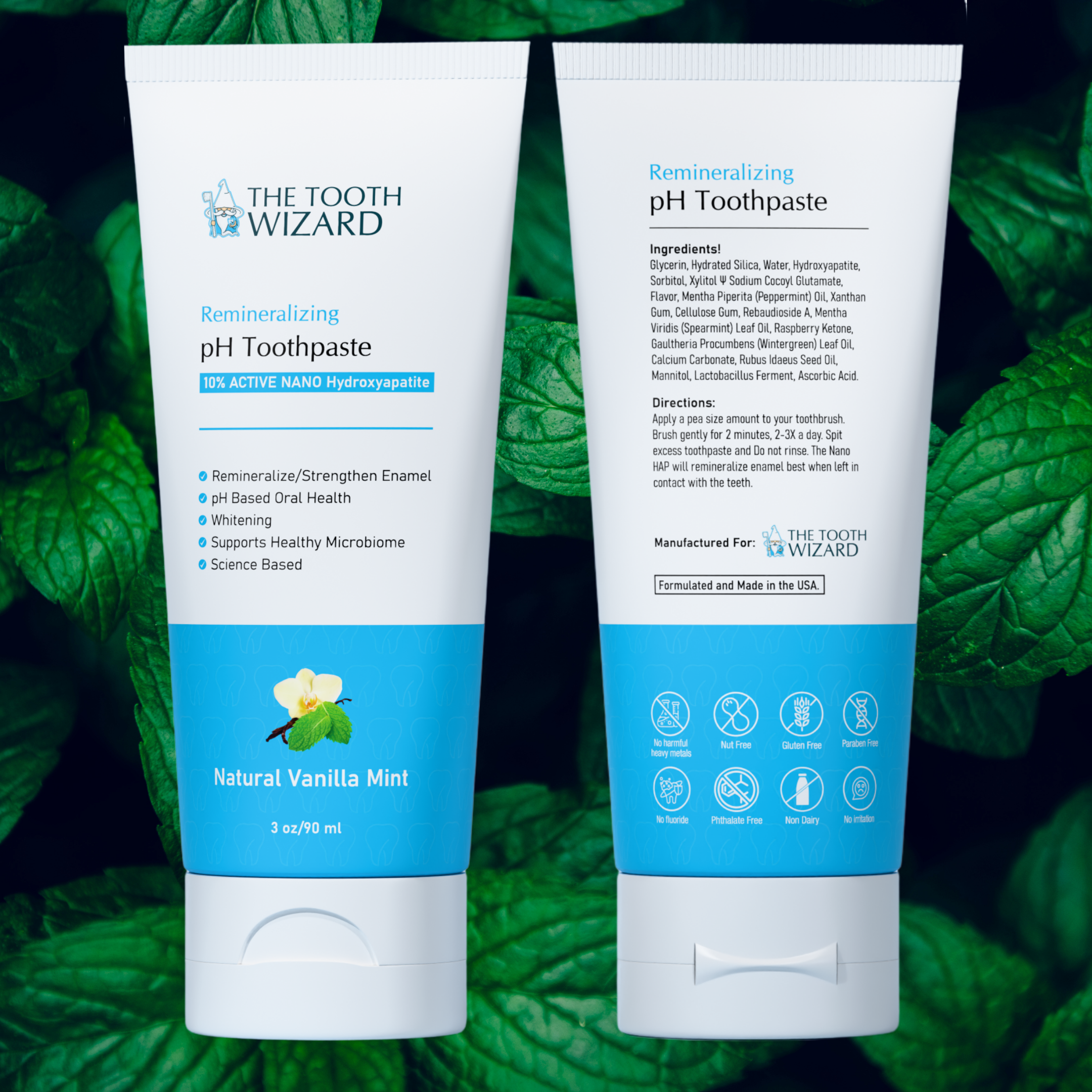 pH Toothpaste | Natural Vanilla Mint