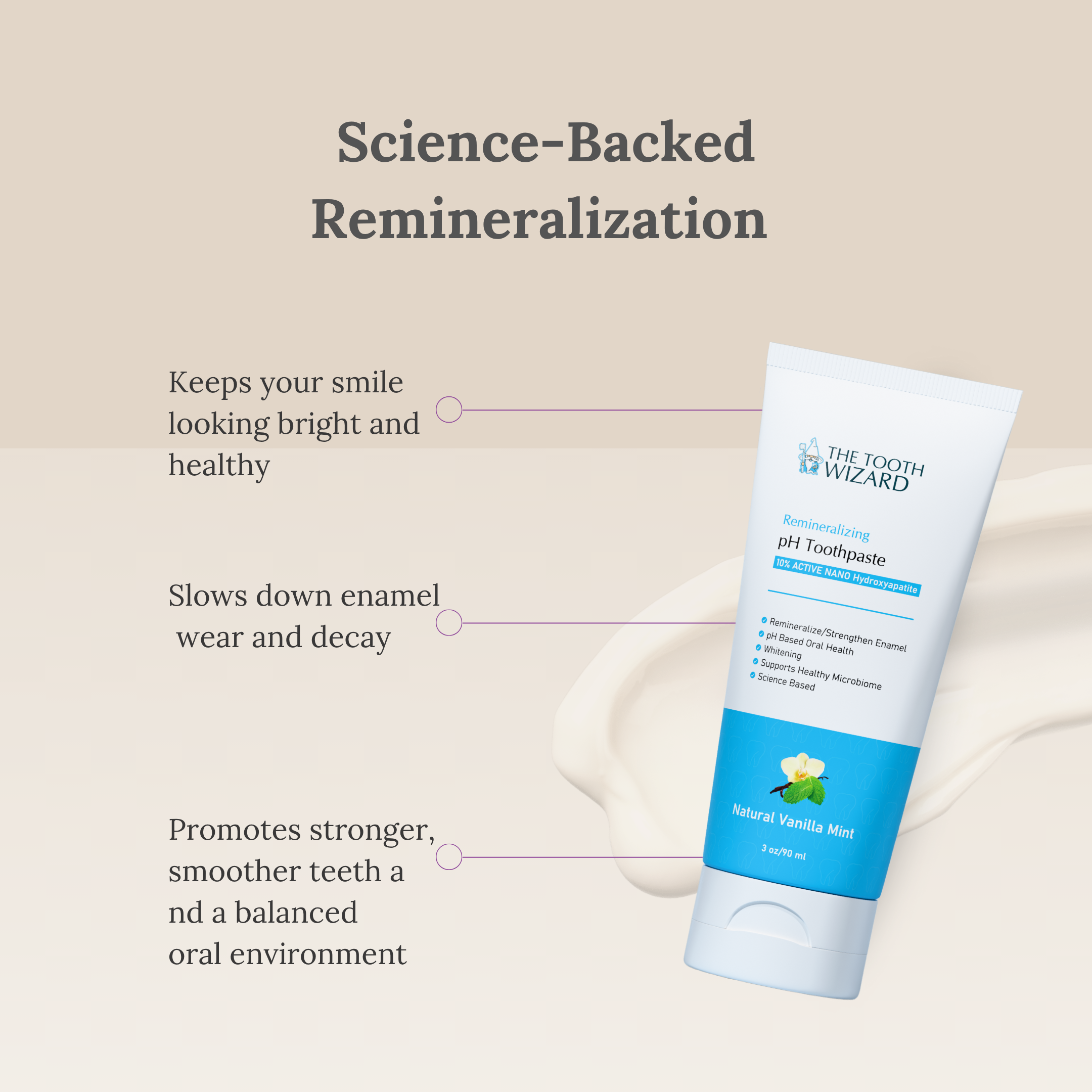 pH Toothpaste | Natural Vanilla Mint