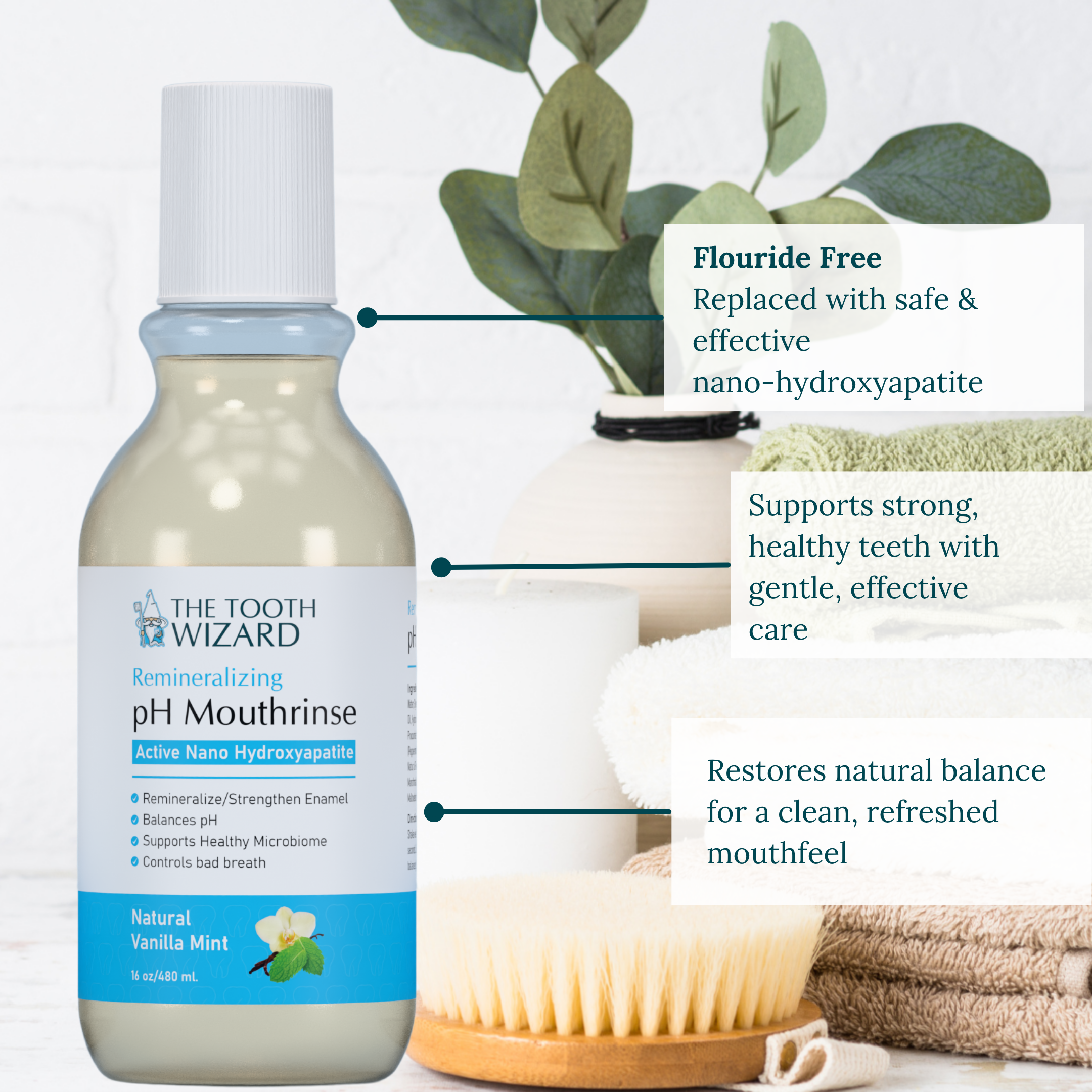 pH Mouthrinse | Natural Vanilla Mint