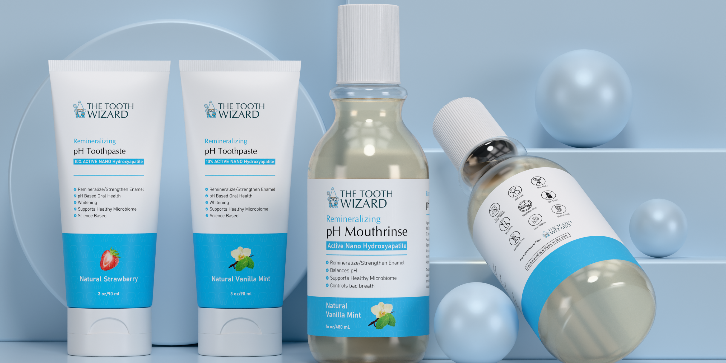 The Tooth Wizard | Toothpaste & Mouthrinse