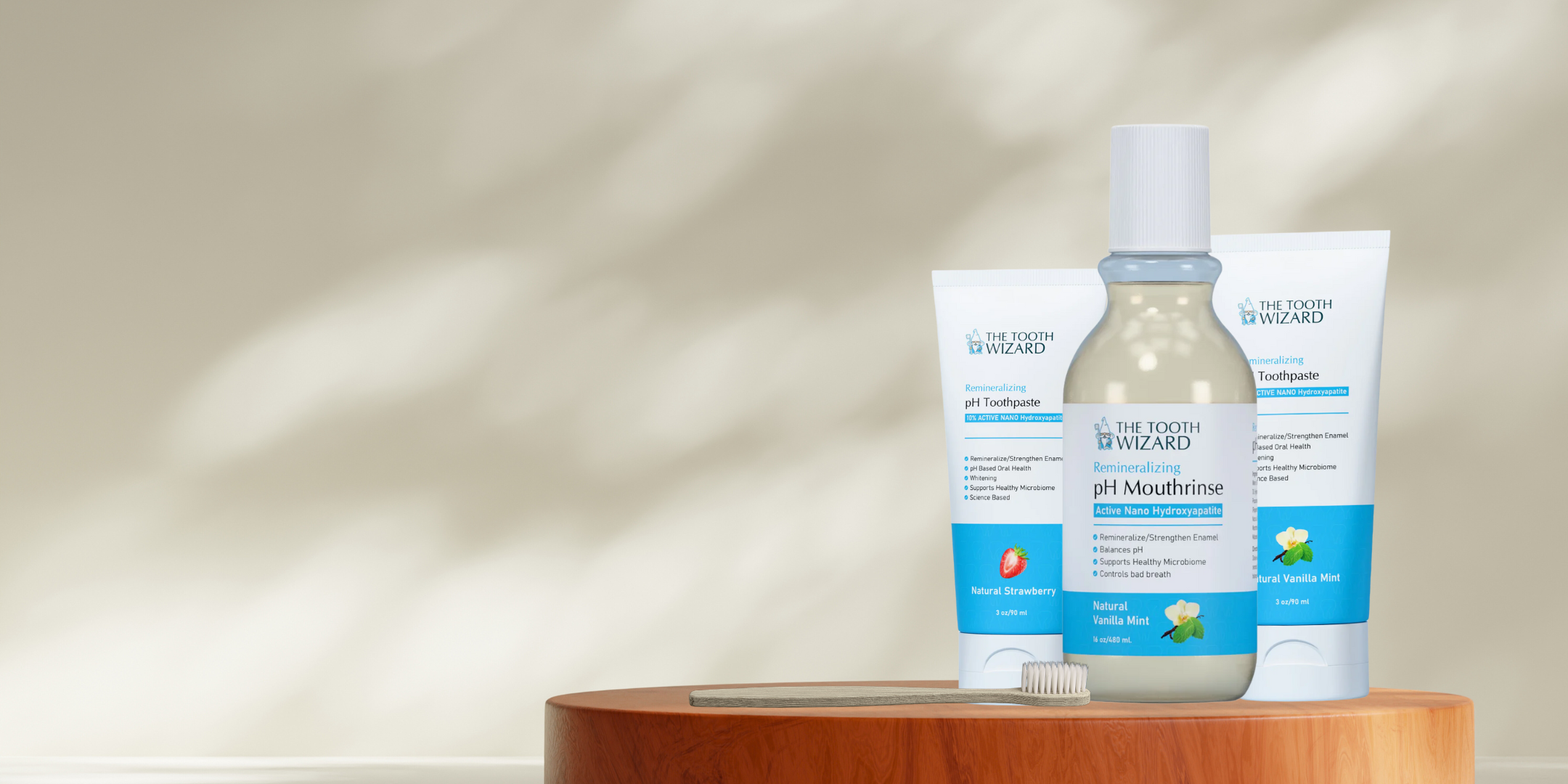 The Tooth Wizard | Mouthrinse & Tooth Paste